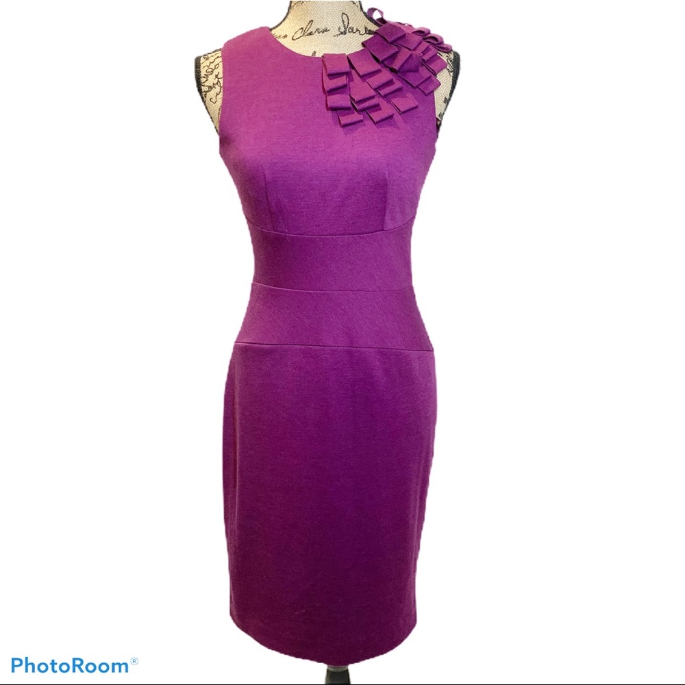 Just... Taylor Purple Shift Dress